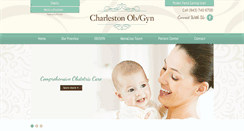 Desktop Screenshot of charlestonobgyn.com